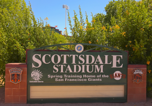 Scottsdale Stadium - Where is spring training in Arizona