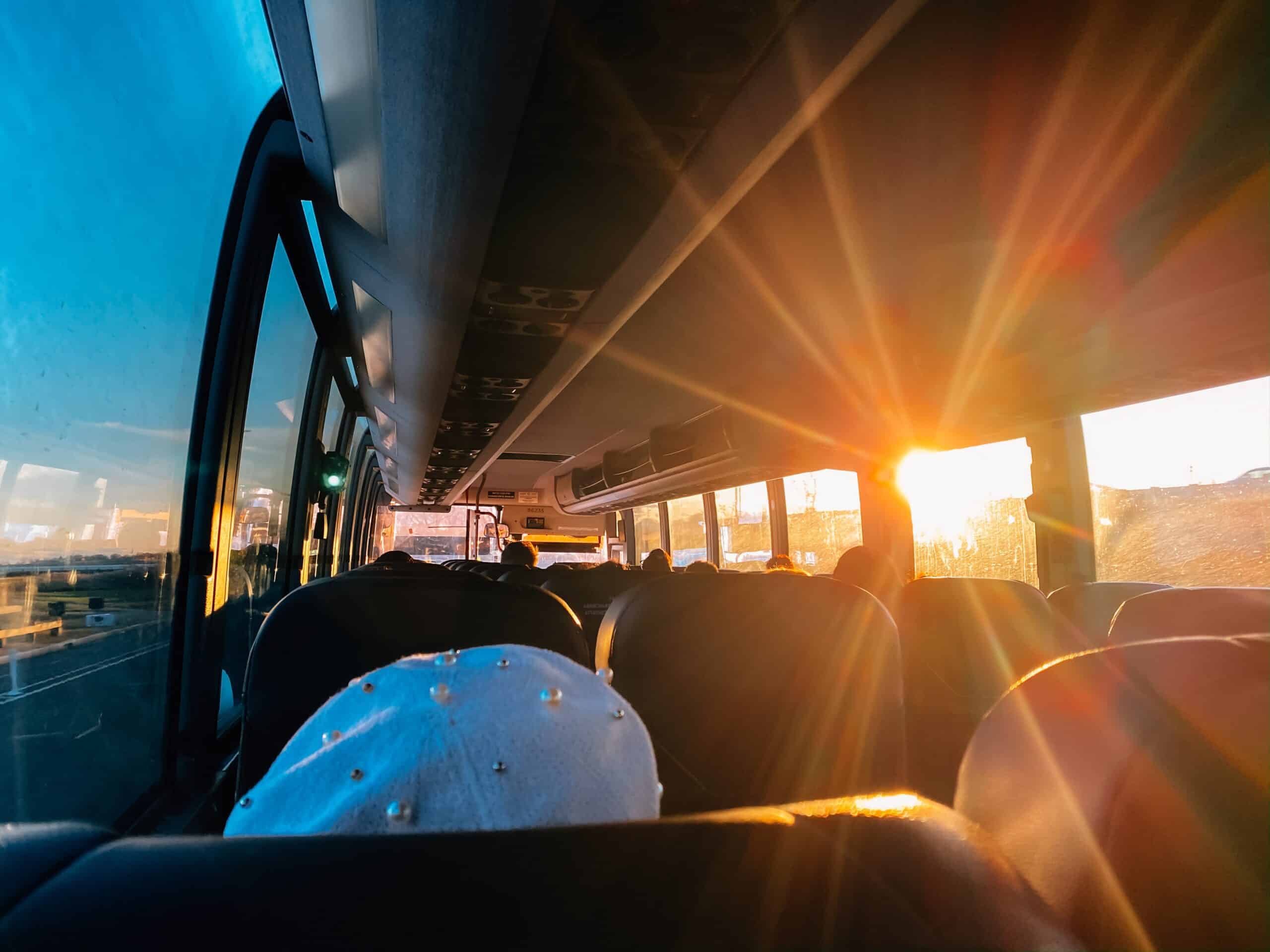 How to Make Your Charter Bus Ride as Comfortable as Possible